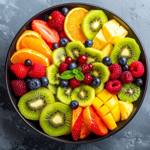 Festive fruit platter